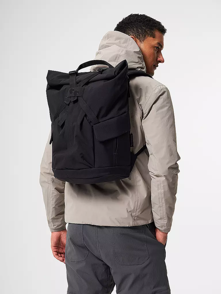 PINQPONQ | Zaino Kross 20-25L | Nero