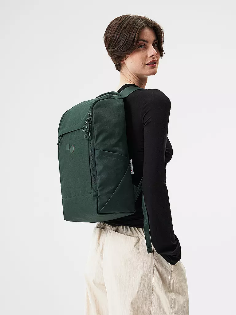PINQPONQ | Zaino Purik 21L | Verde scuro