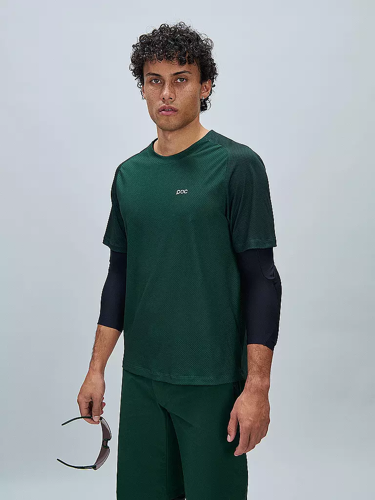 POC | Maglia da ciclismo da uomo Motion Air | Verde scuro