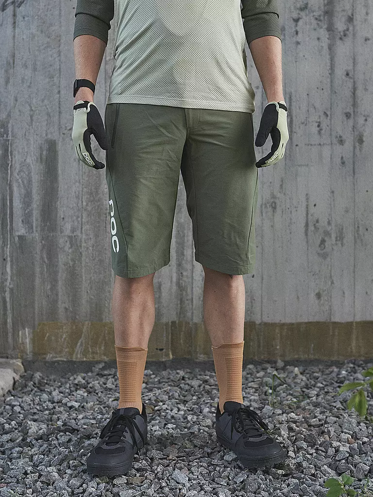 POC | Pantaloncini da ciclismo da uomo Essential Enduro Light | Verde