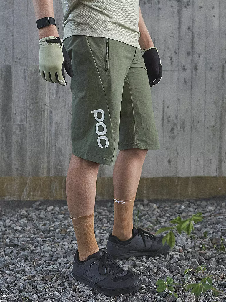 POC | Pantaloncini da ciclismo da uomo Essential Enduro Light | Verde