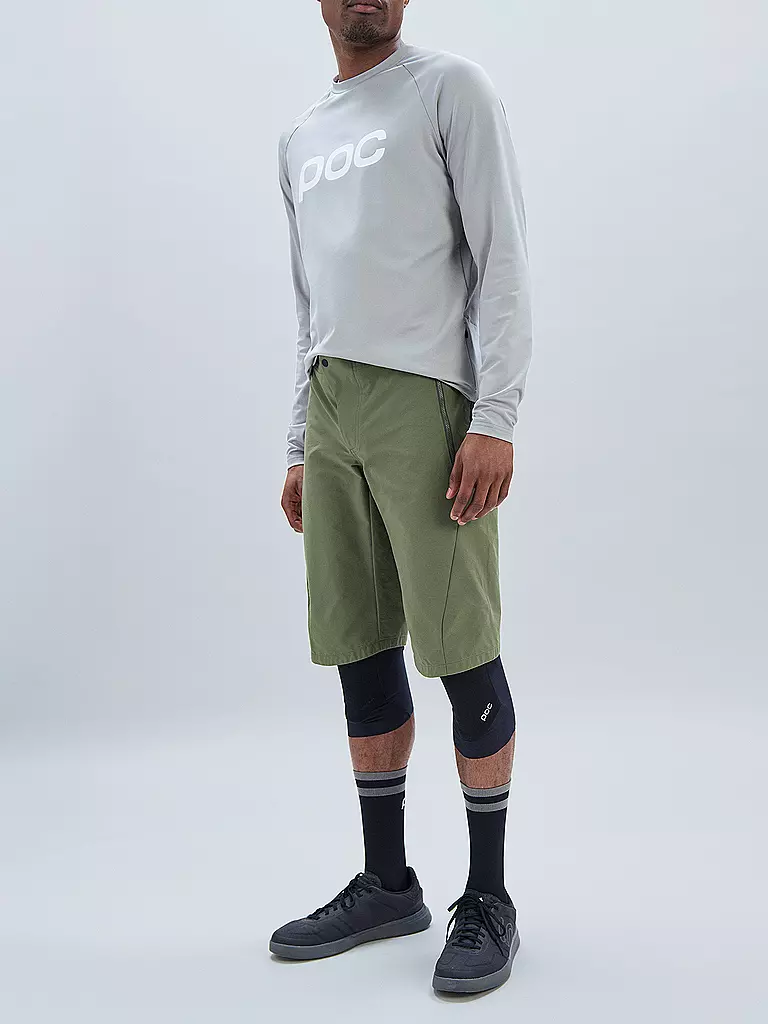 POC | Pantaloncini da ciclismo da uomo Essential Enduro Light | Verde