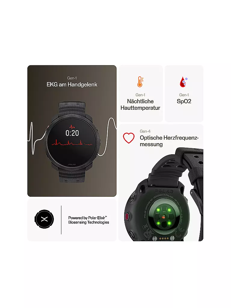 POLAR | Fitness-Smartwatch Vantage M3 | 