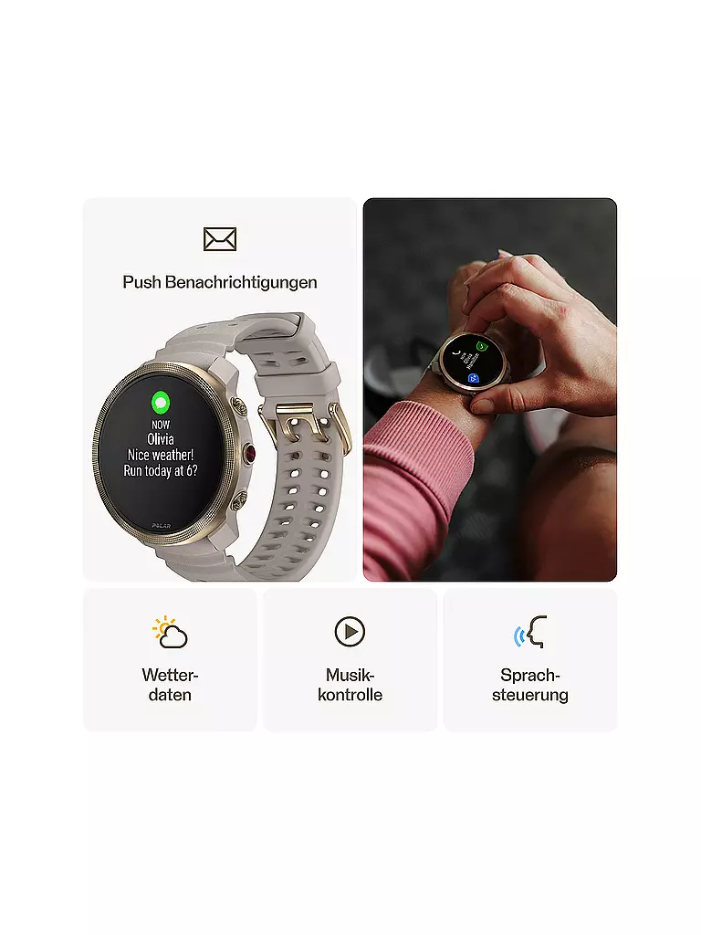 POLAR | Fitness-Smartwatch Vantage M3 | Oro