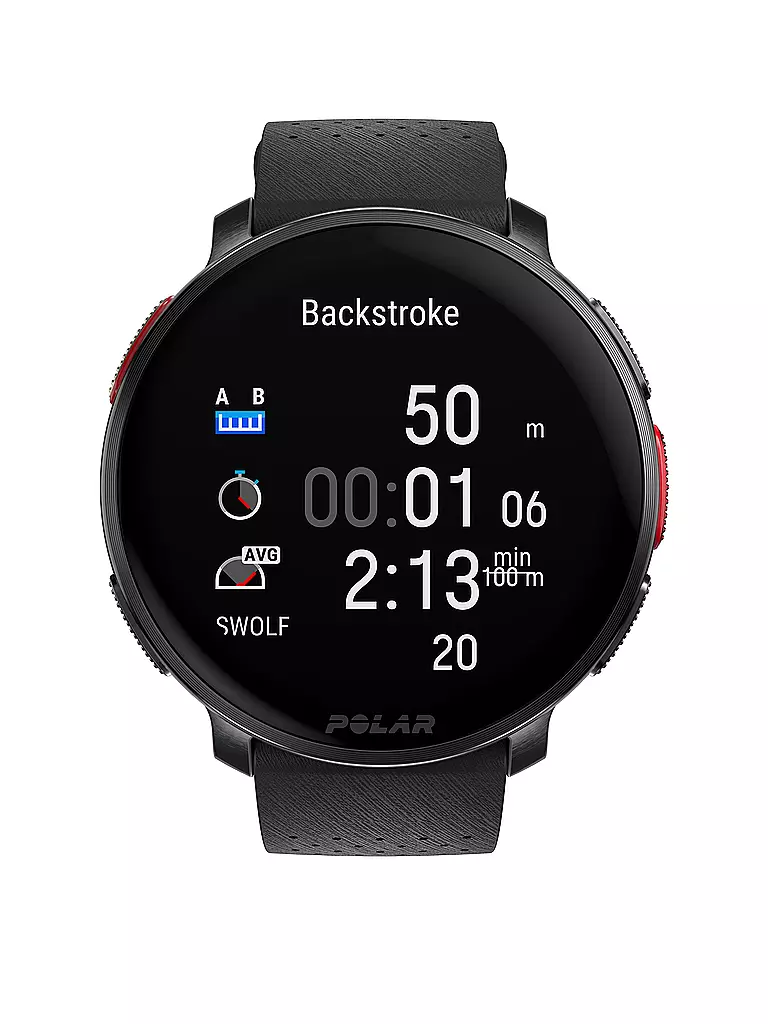 POLAR | GPS-Multisportuhr Vantage V3 S-L | Nero
