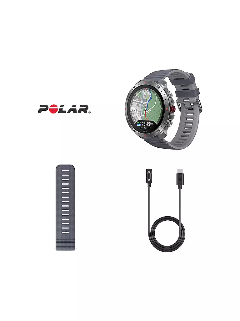 POLAR | Orologio multisport outdoor Grit X2 Pro | Grigio