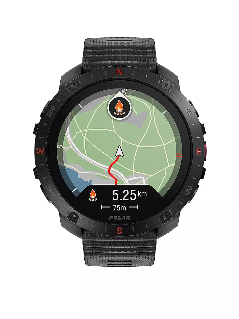 POLAR | Orologio multisport outdoor Grit X2 Pro | Nero