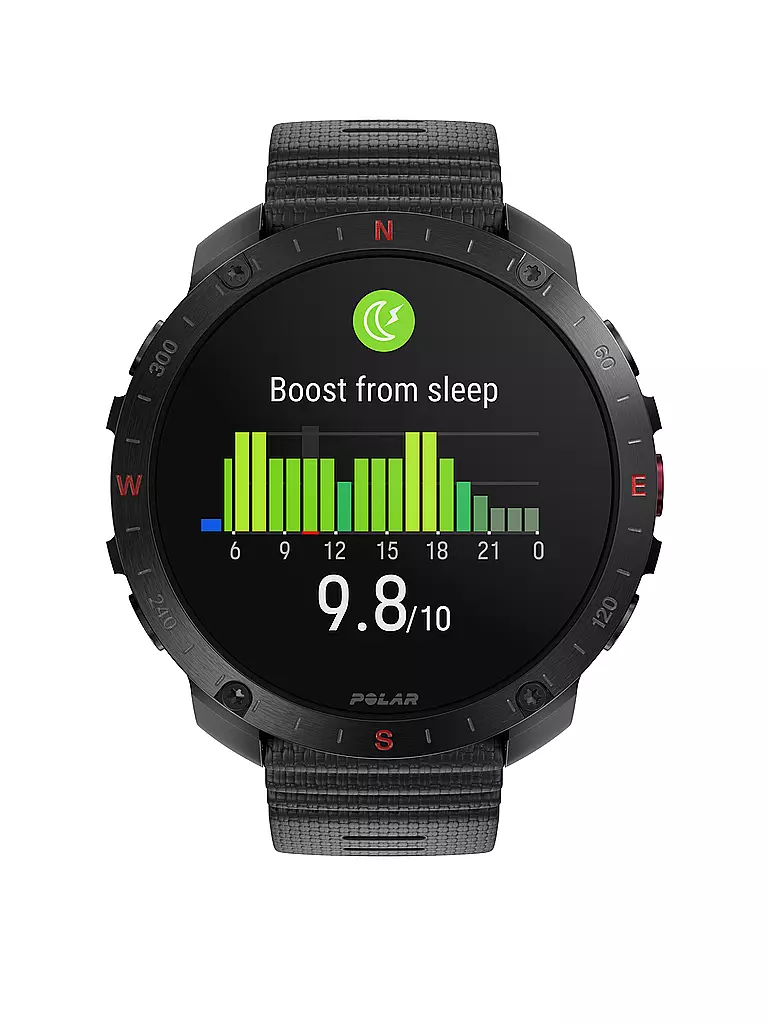 POLAR | Orologio multisport outdoor Grit X2 Pro | Nero