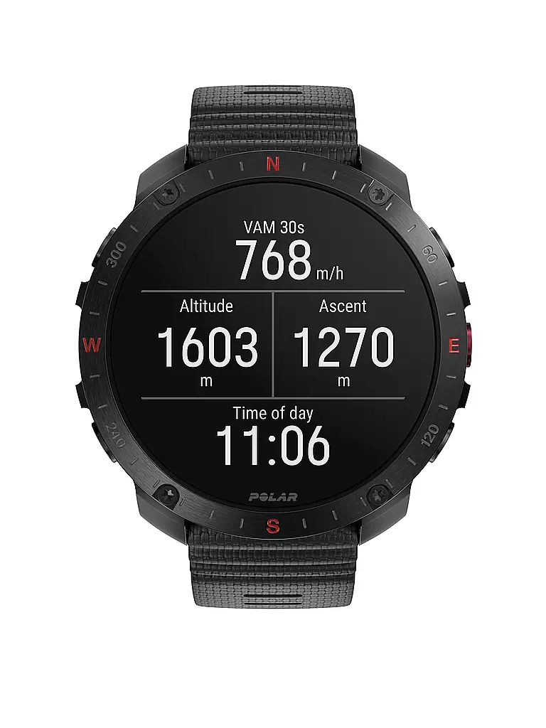 POLAR | Orologio multisport outdoor Grit X2 Pro | Nero