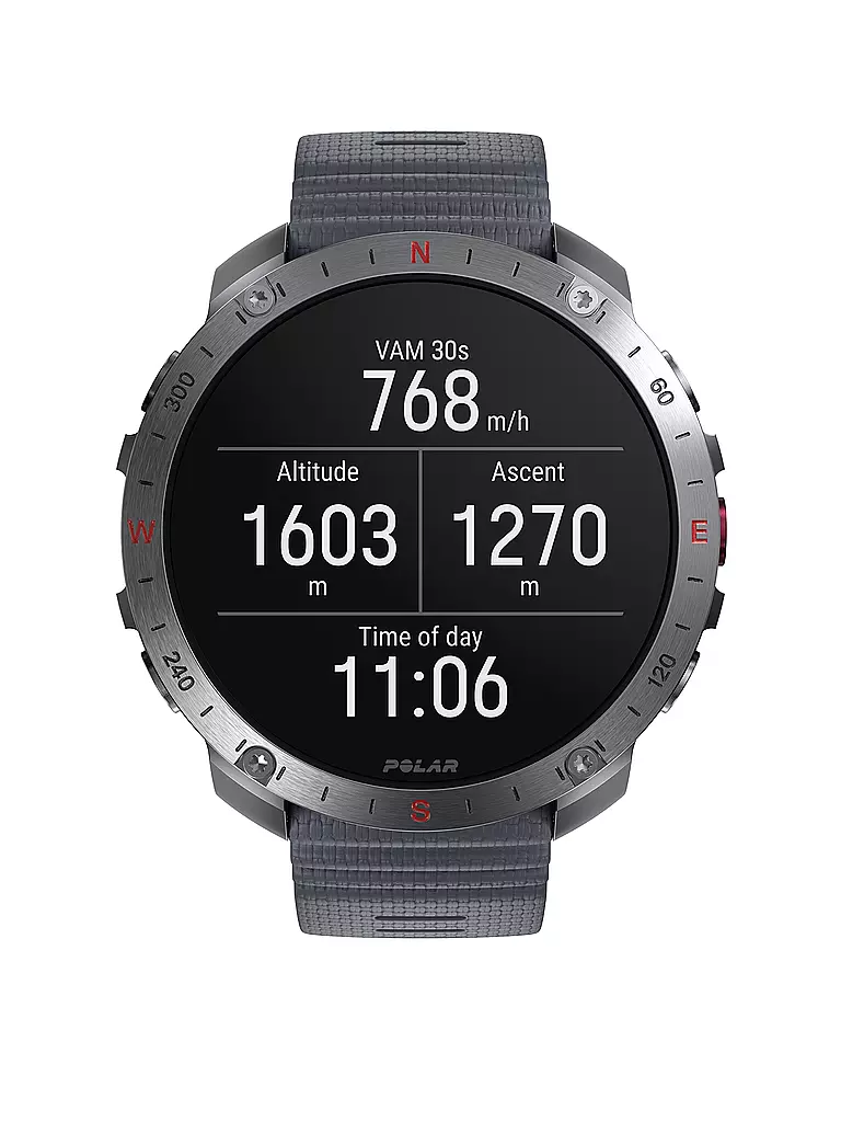 POLAR | Orologio multisport outdoor Grit X2 Pro | Grigio