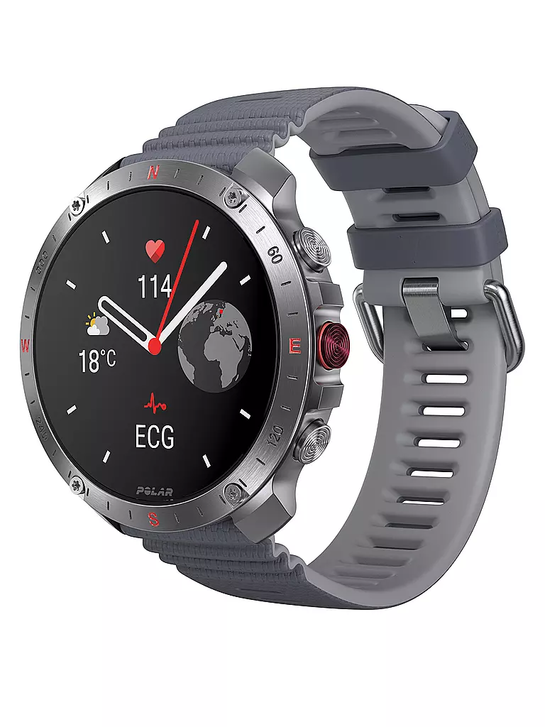 POLAR | Orologio multisport outdoor Grit X2 Pro | Grigio