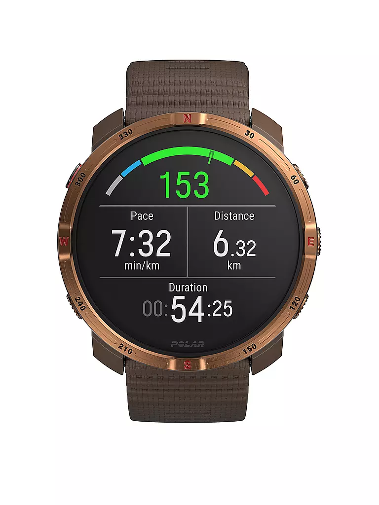 POLAR | Outdoor-Multisportuhr Grit X2 S-L | Marrone