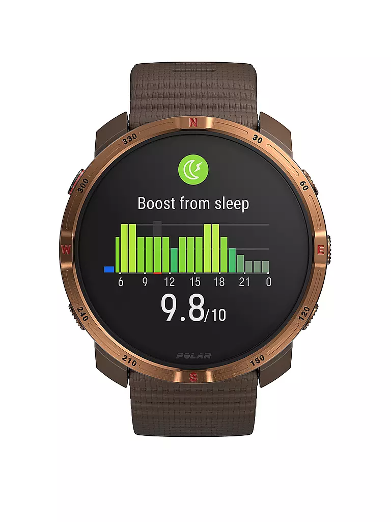 POLAR | Outdoor-Multisportuhr Grit X2 S-L | Marrone