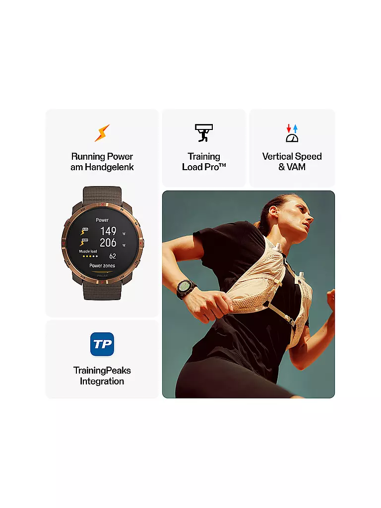 POLAR | Outdoor-Multisportuhr Grit X2 S-L | 