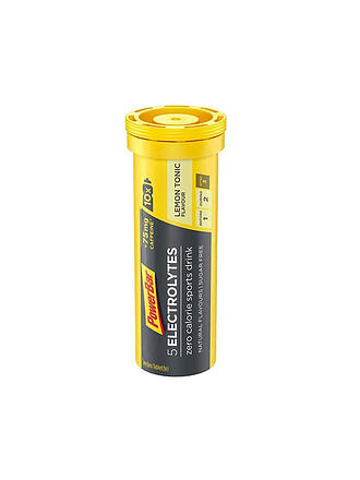 POWER BAR | 5 Electrolytes Compresse Effervescenti Lemon Tonic