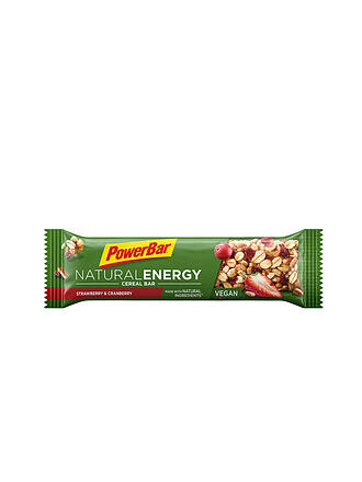 POWER BAR | Barretta energetica Natural Energy Cereal Fragola/Mirtillo Rosso 40g