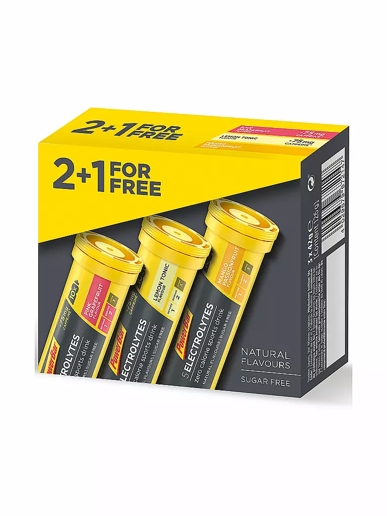 POWER BAR | 5 Electrolytes Compresse Effervescenti Multipack 2+1 gratis | Multicolore