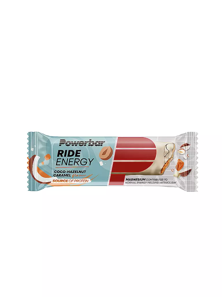 POWER BAR | Barretta energetica Ride Coco-Nocciola Caramello 55g | Multicolore