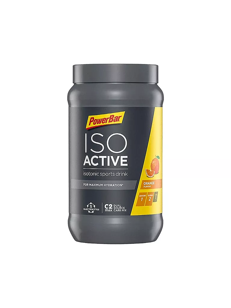 POWER BAR | Bevanda isotonica in polvere Isoactive Arancia 600g | Multicolore