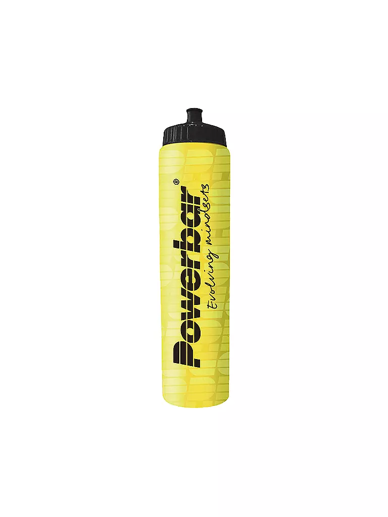 POWER BAR | Borraccia Powerbar con laccetto da collo 750 ml | Giallo