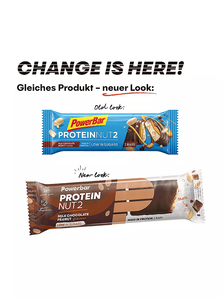 POWER BAR | Protein Nut2 Barretta Cioccolato al Latte Arachidi 45g | 