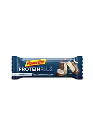 POWER BAR | Proteinriegel Protein Plus Calcio & Magnesio Cocco 35g | Nero