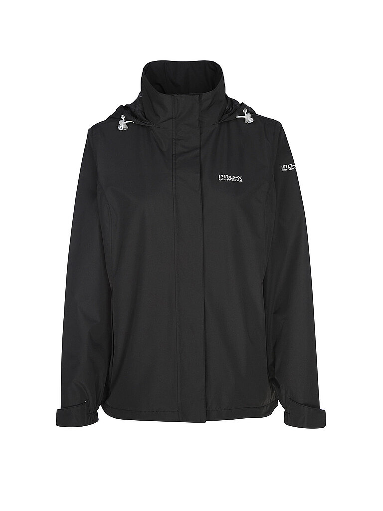 Giacca antipioggia da donna Elisa TPX nero 48
