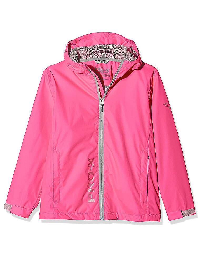 Giacca antipioggia per bambini Flashy rosa 164