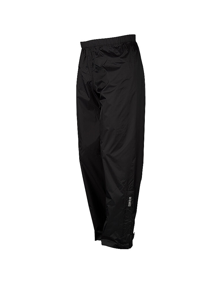 Pantaloni antipioggia da donna impacchettabili nero 44