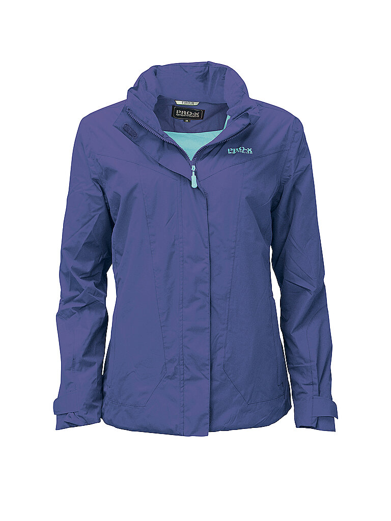 Giacca da pioggia imbottita da donna Cindy 2L blu 44