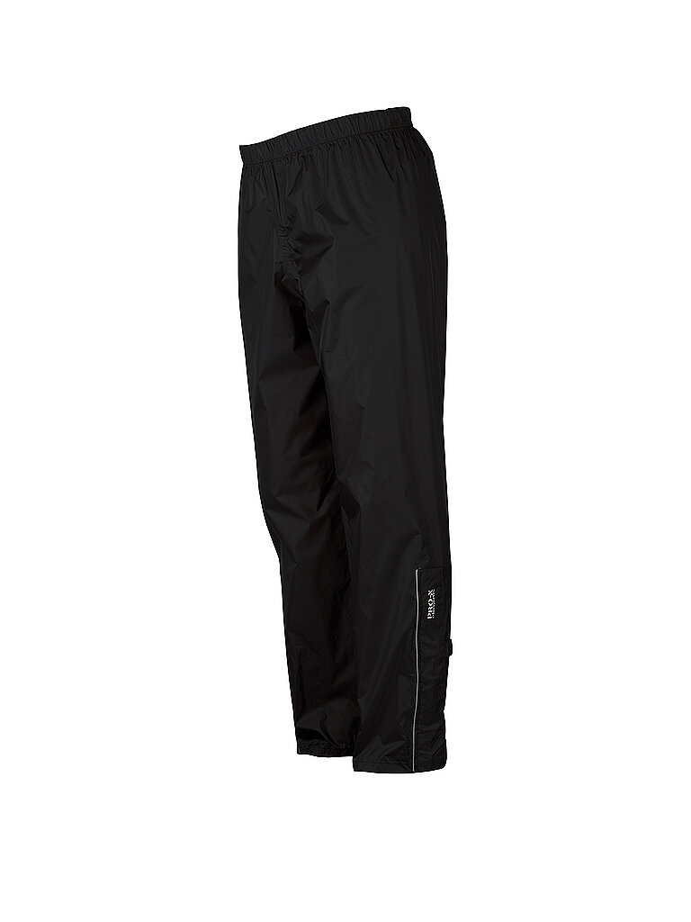 Pantaloni antipioggia termo membrana nero XXL