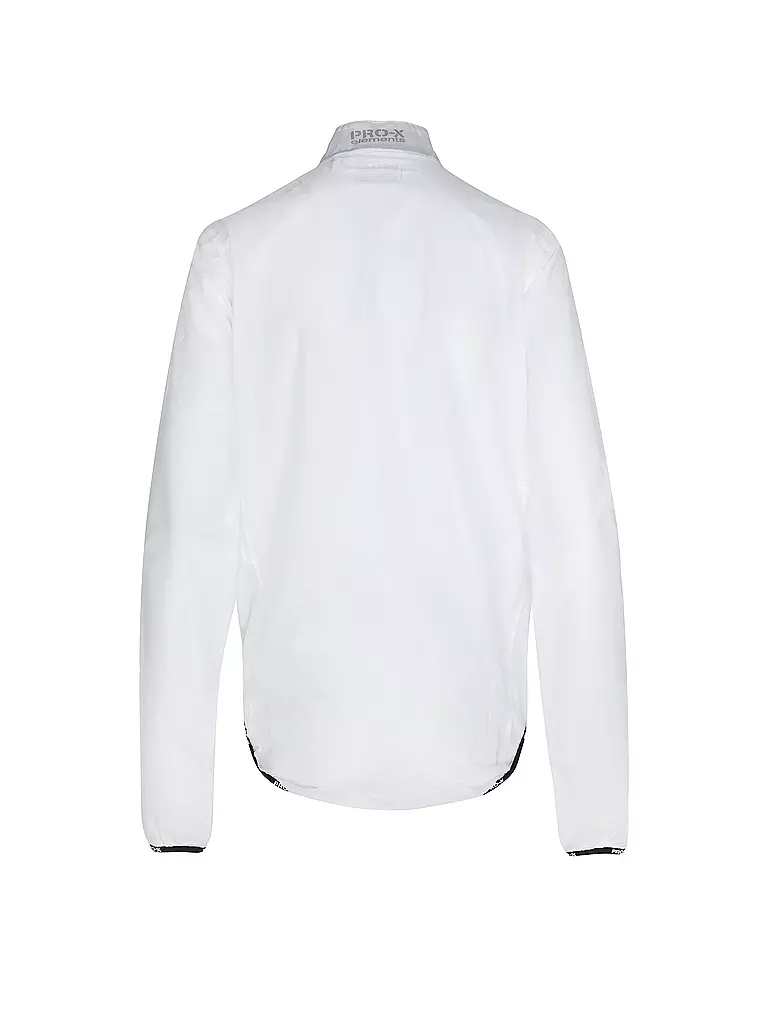 PRO-X ELEMENTS | Giacca antipioggia da ciclismo da uomo XL&D+Visible Protection Trient | Trasparente