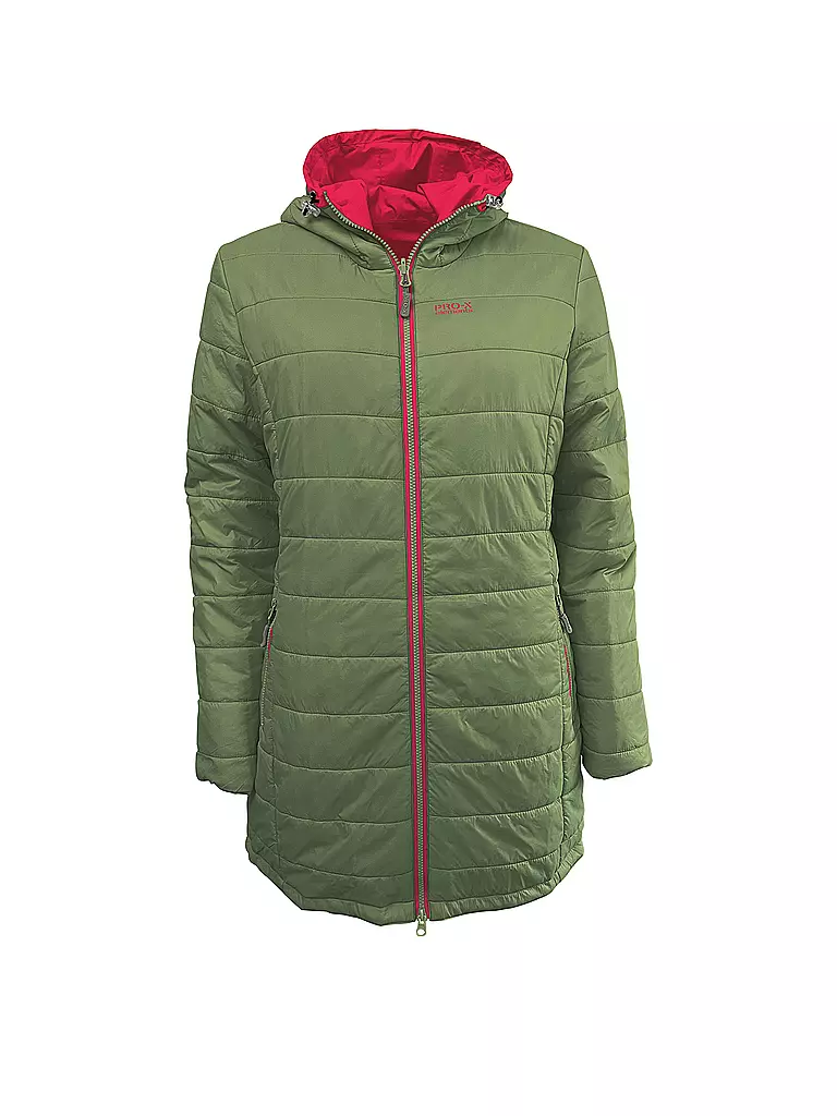 PRO-X ELEMENTS | Impermeabile da donna 2L imbottito | Fucsia