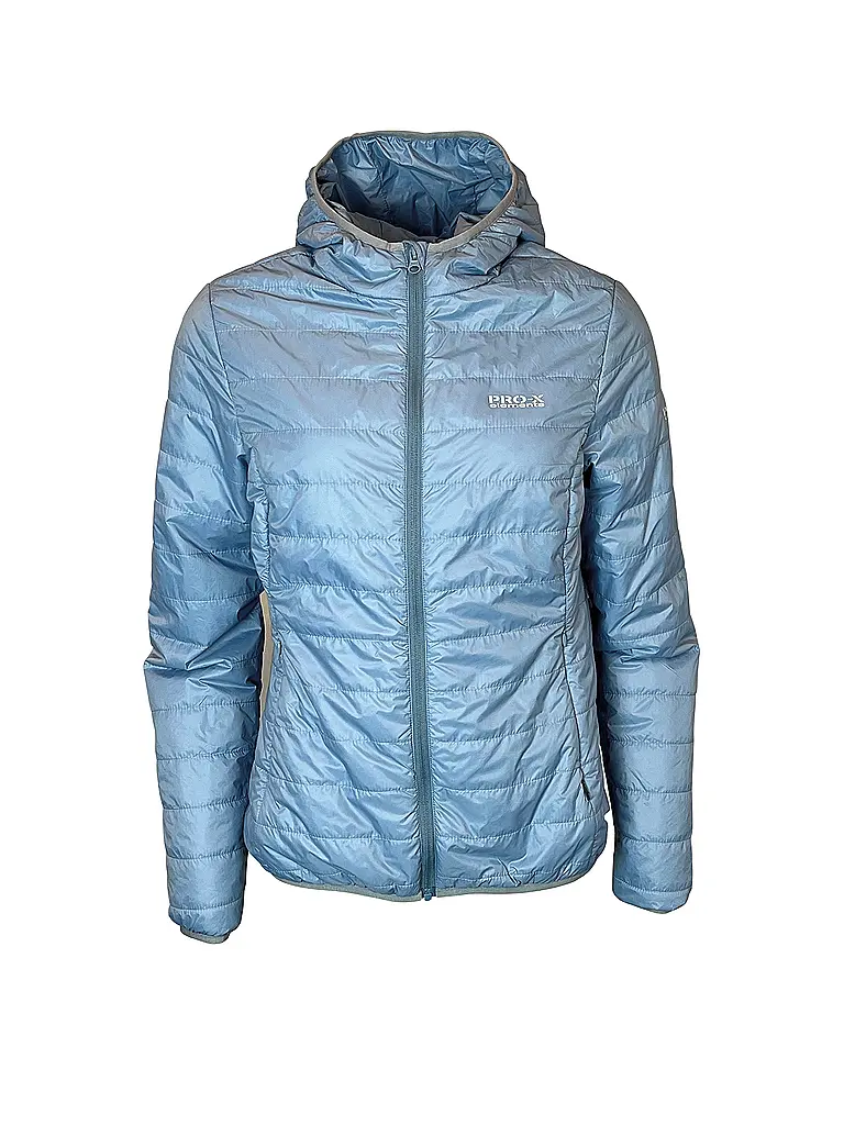 PRO-X ELEMENTS | Iso Giacca da donna Fritzi Packable imbottita | Blu chiaro