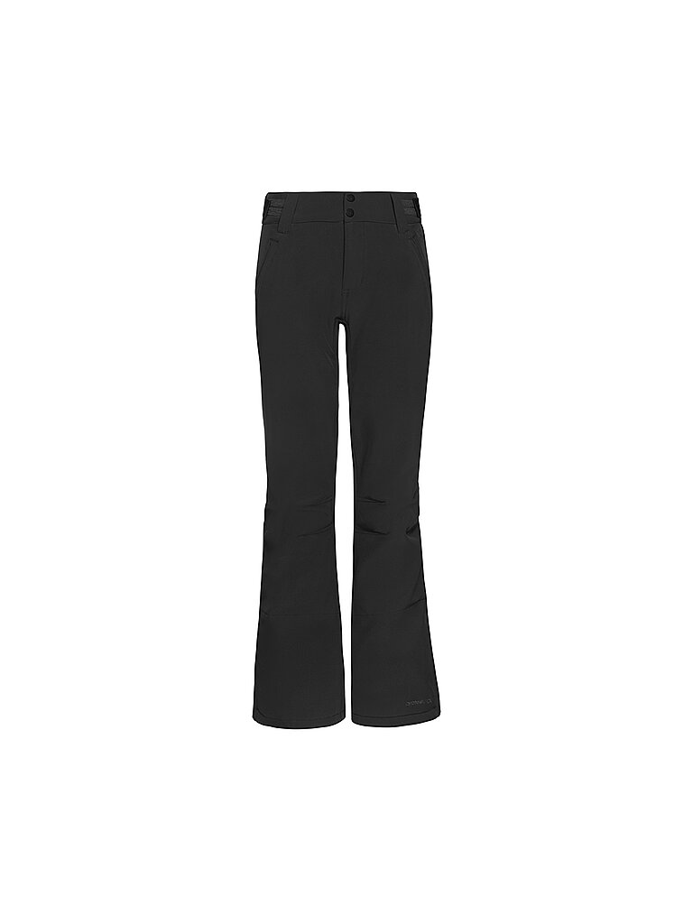 Pantaloni da snowboard softshell da ragazza RELOLE JR nero 176