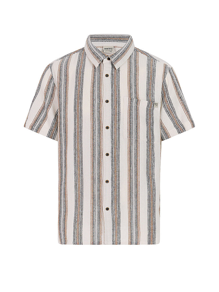 Camicia da spiaggia da uomo PRTFonet crema XL