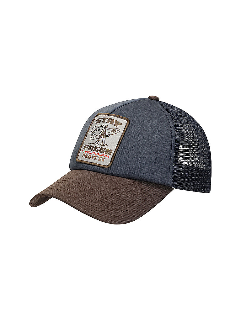 Cappellino da uomo PRTBadger Trucker blu 55