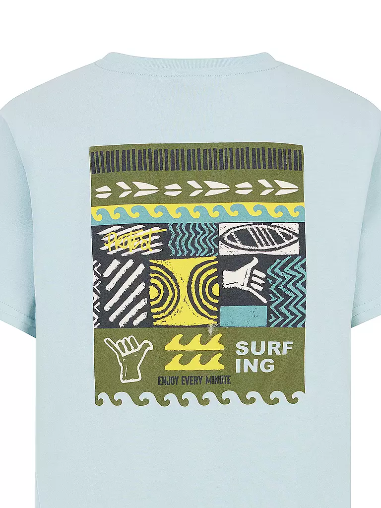 PROTEST | Beachshirt da ragazzo PRTKevan JR | Blu chiaro