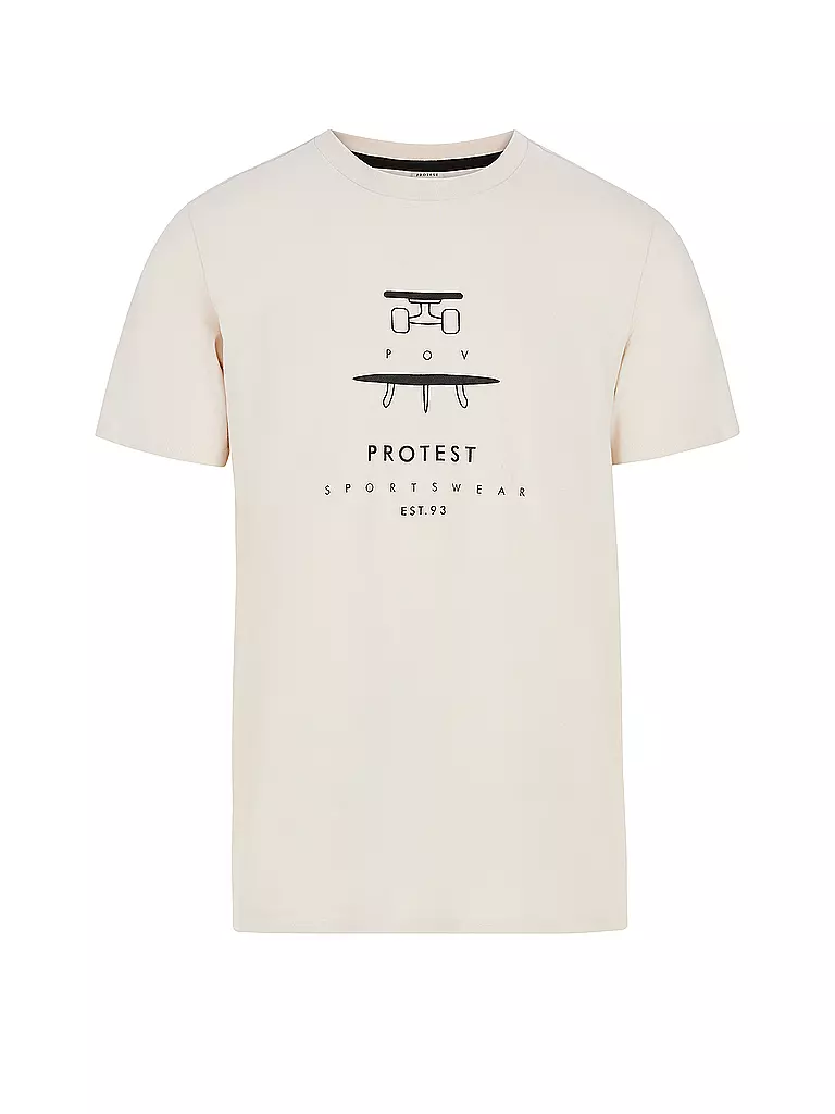 PROTEST | Beachshirt da uomo PRTAndros | Bianco