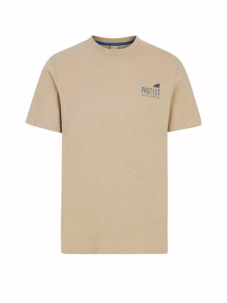 PROTEST | Beachshirt da uomo PRTOxford | Beige
