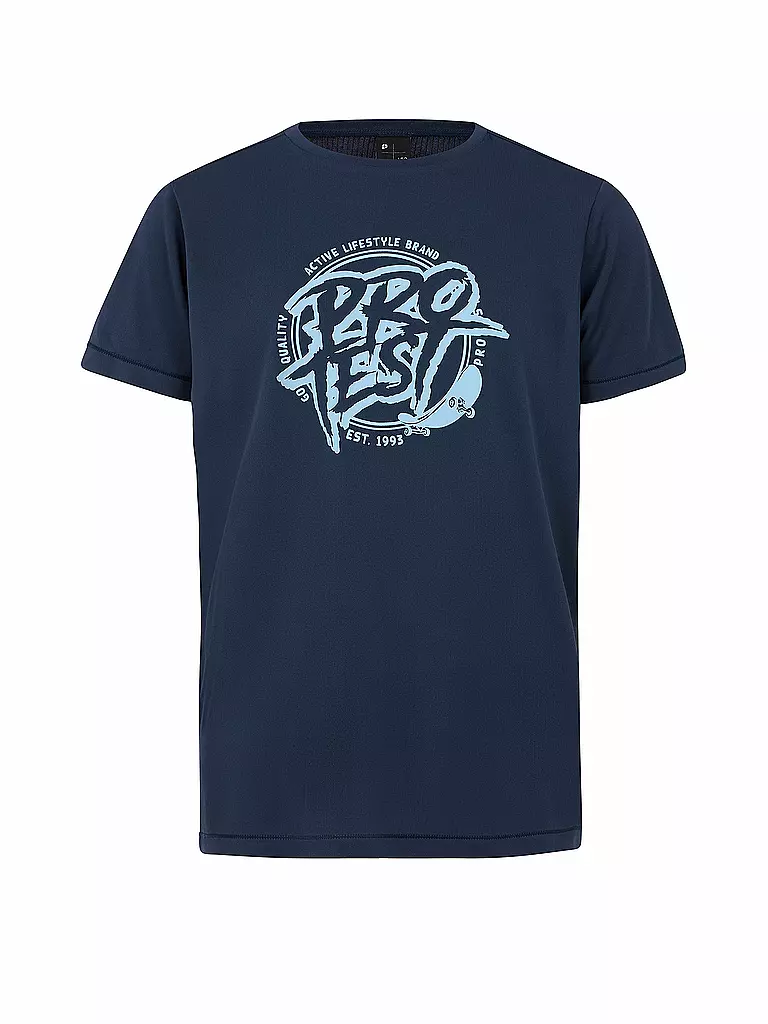 PROTEST | Jungen Lycrashirt PRTISLAND JR | Blu scuro