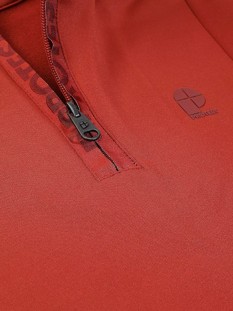 PROTEST | Zipshirt intimo da bambino REWILLOWY JR | Arancione