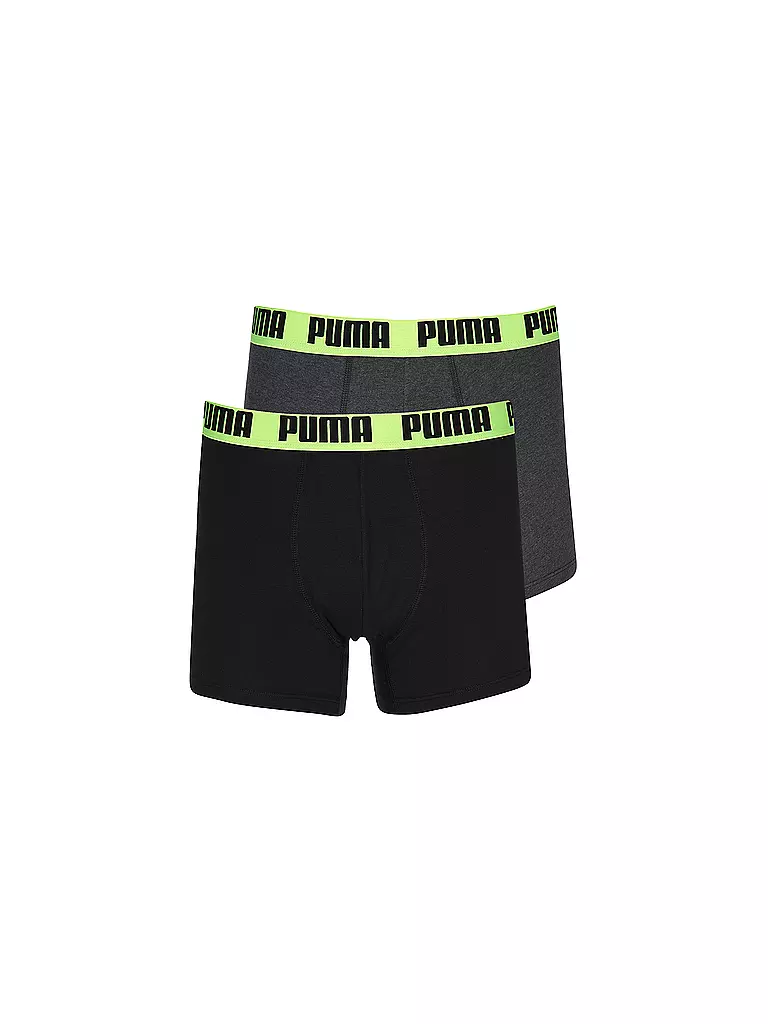 PUMA |  Herren Boxershort Everyday Basic 2er Pkg.  | Grigio