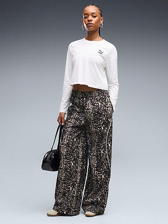 PUMA | Jogginghose Animal AOP Wide Leg da donna
