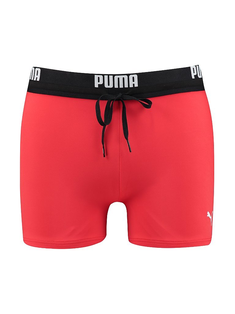Costume da bagno da uomo con gamba rosso XL