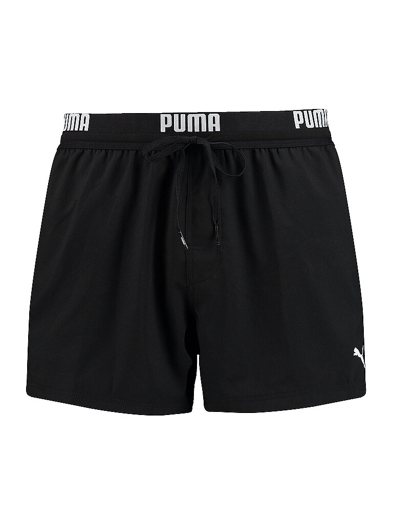 Pantaloncini da bagno da uomo con logo nero M