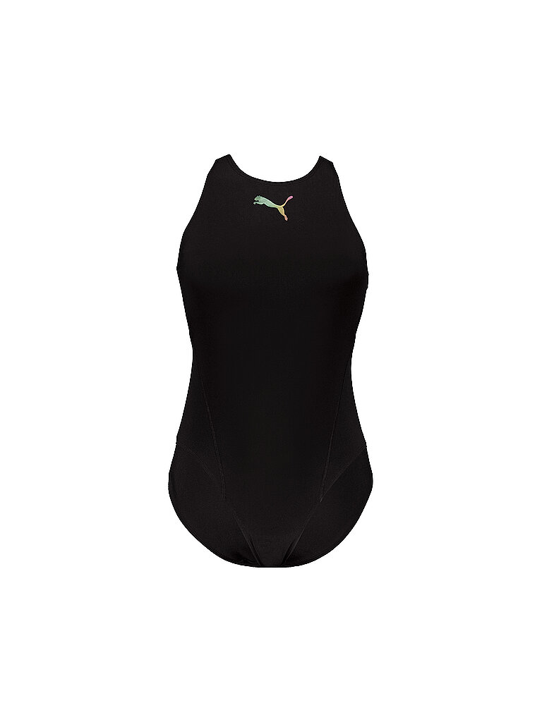 Costume da bagno da donna Racerback nero S