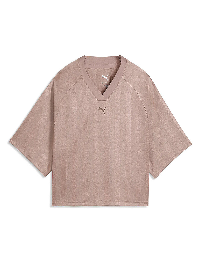 Maglia da donna League Relaxed marrone chiaro M