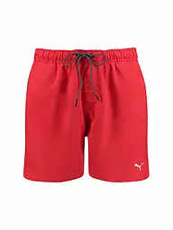 PUMA | Badeshort da uomo | Rosso