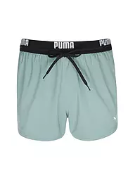 PUMA | Pantaloncini da bagno da uomo con logo | Menta